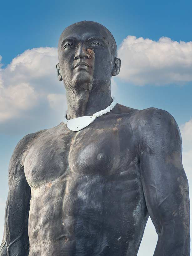 Kepuha’s statute in Hagåtña, Guam