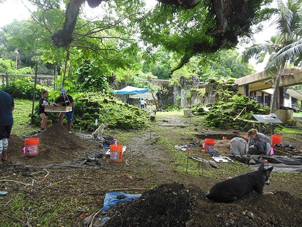 Archaeological excavation